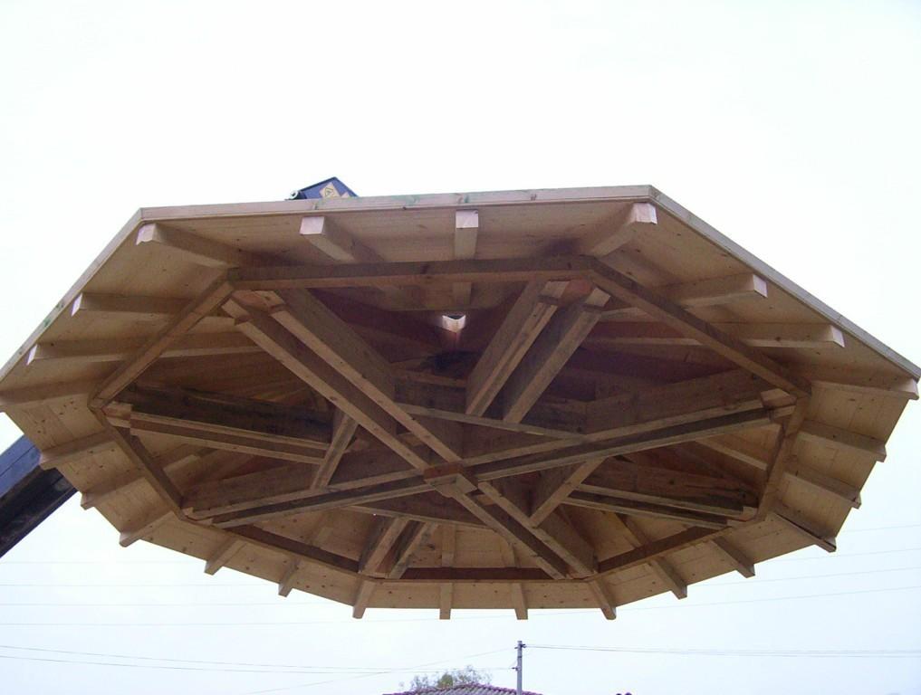 Construction de charpente traditionnelle dans le Gers